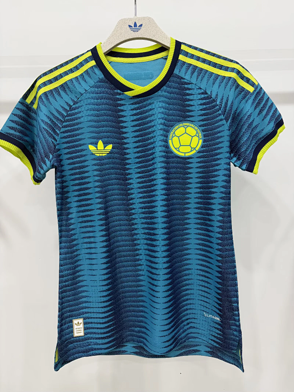 Mujer_Camiseta de fútbol Colomb de visitante, versión femenina, 2026, tallas S-2XL